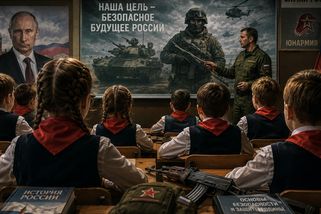 Indoktrinace ruských dětí nabírá obrátky. Nově se mají na válku s NATO připravovat už od 10 let - Médium.cz